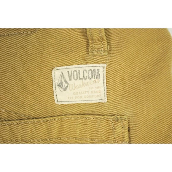 Volcom Tan Khaki Shorts Men’s Size 34 - Picture 4 of 4